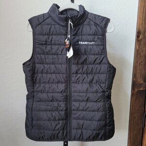 Core365 Women's Puffy Zip-up Vest